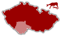 mapa kraje - Jihočeský