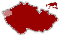 mapa kraje - Karlovarský