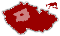 mapa kraje - Středočeský