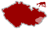 mapa kraje - Zlínský