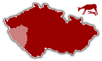 mapa kraje - Plzeňský